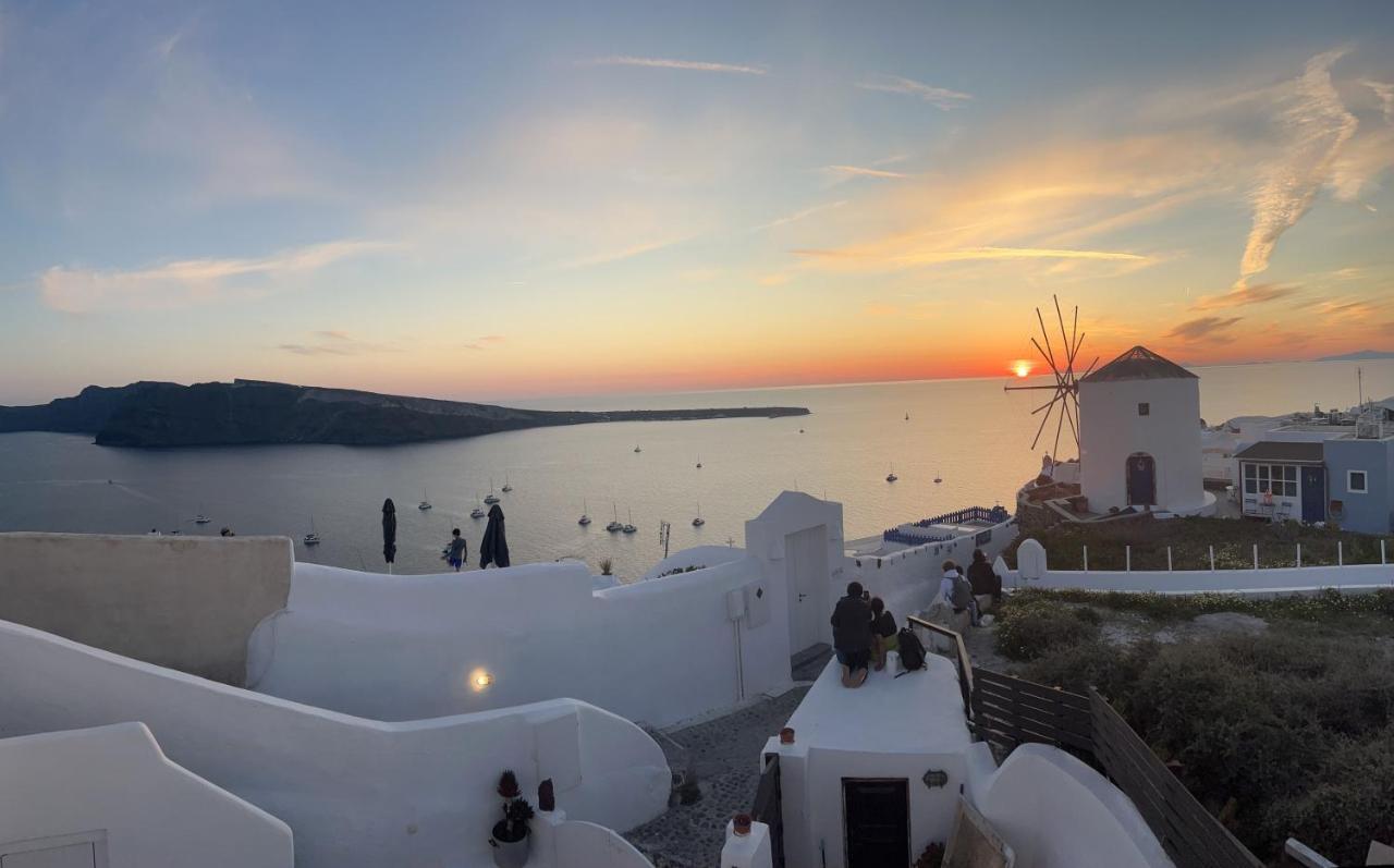 The Sunset Windmill Villa Oía Buitenkant foto